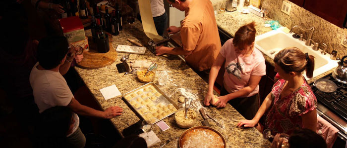 pasta-party-at-the-counter