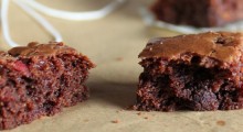whiskey-soaked-cherry-brownies