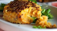 Closeup-flax-cake