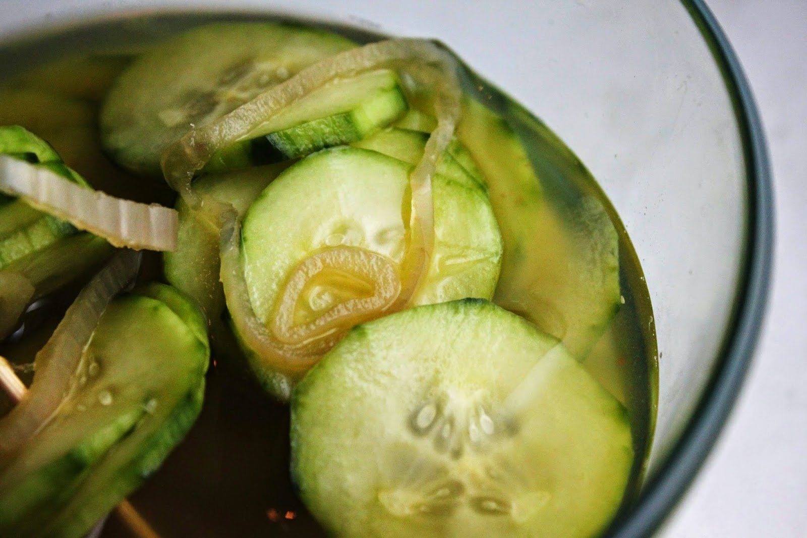 Fat & Happy Quick Honey Spiced Pickles Gozamos